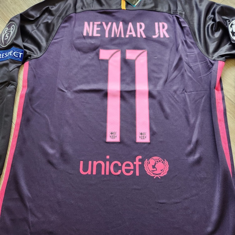 Barcelona Jersey Champions League 15/16 Neymar Jr 11 - Picture 4 of 5